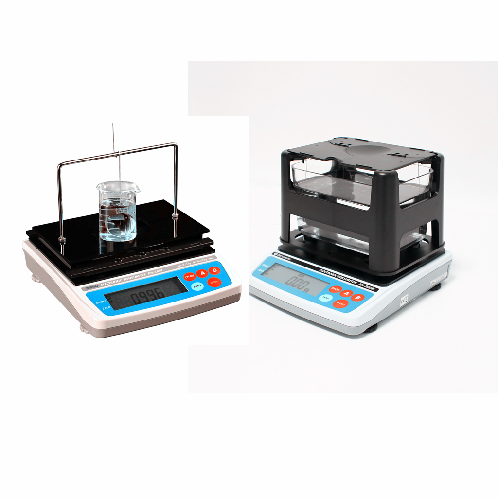 日本主機快速固液體比重計DH-300T采用日本原裝進口主機、性能穩(wěn)定、操作簡單快捷、能瞬間讀取密度值，適合快速多次的密度測試。